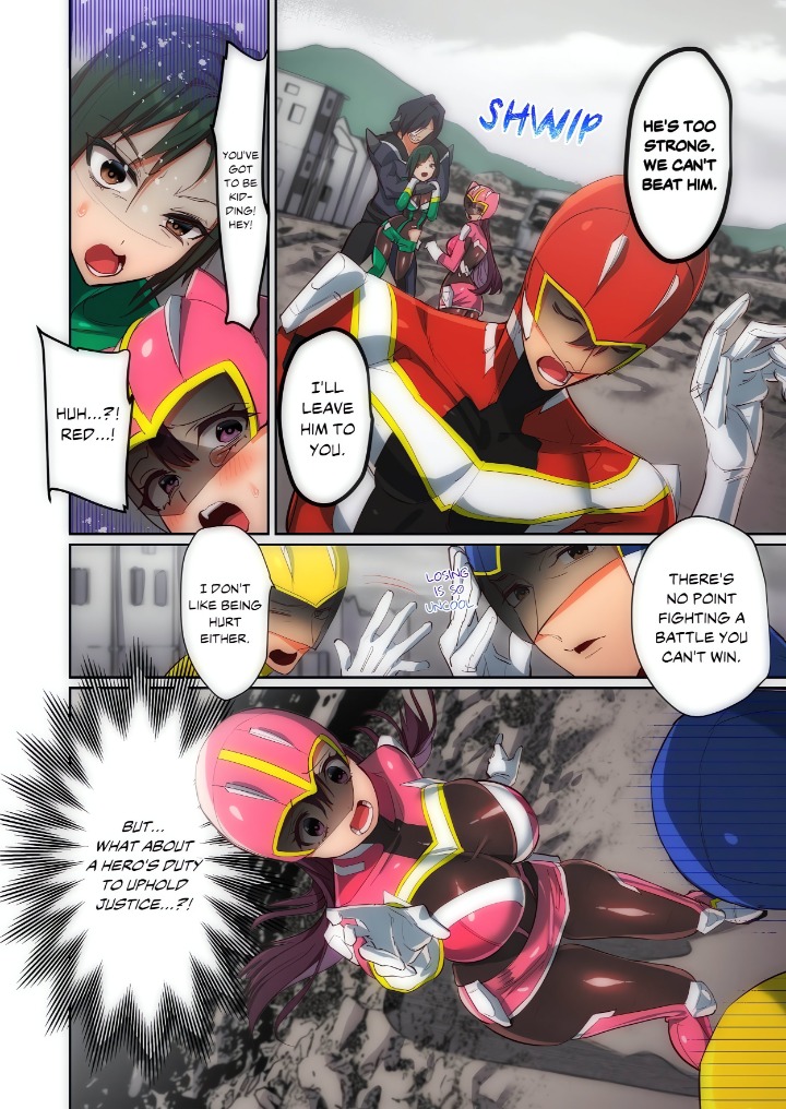 Pitiful Ranger Pink: I’m Such a Disgrace, but It Feels So Good! (Uncensored) 6
