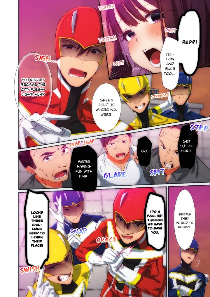Pitiful Ranger Pink: I’m Such a Disgrace, but It Feels So Good! (Uncensored) 8