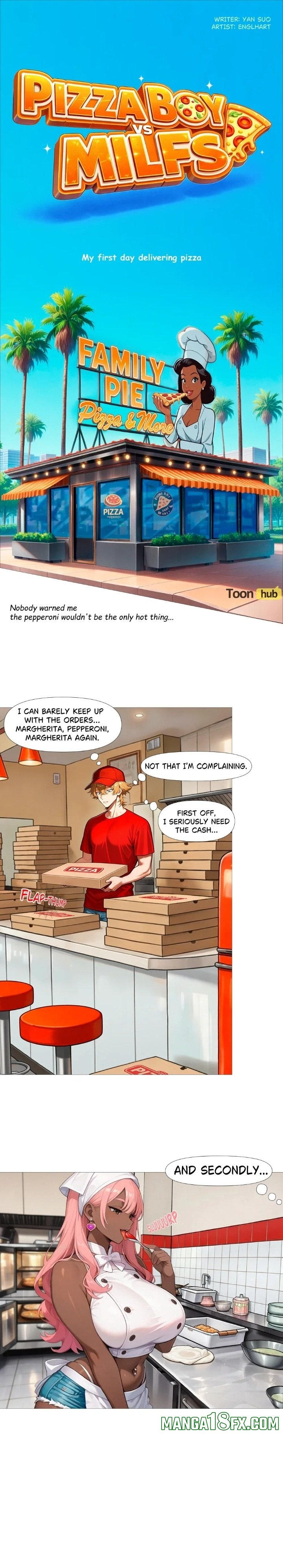 Pizza Boy vs MILFs 1