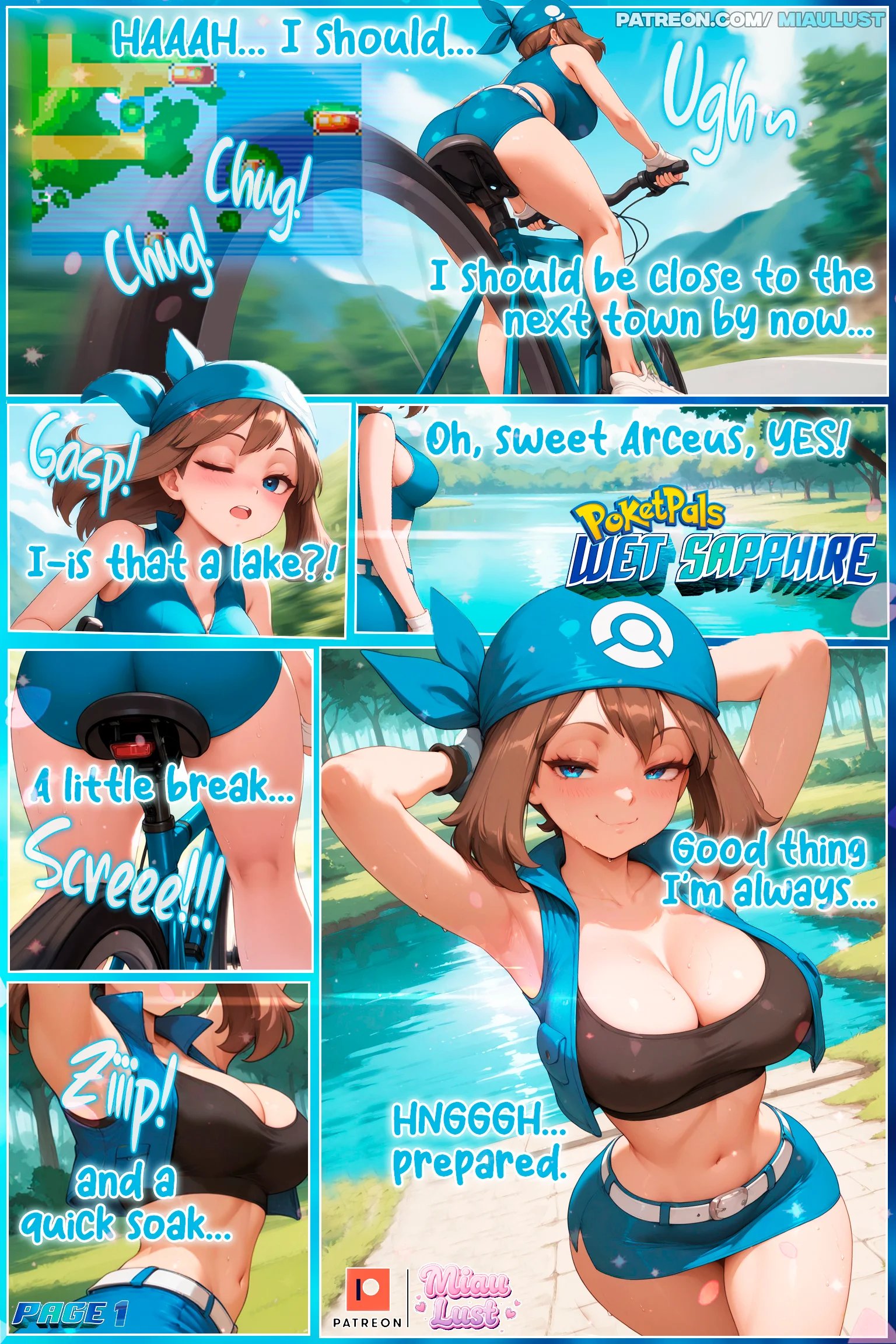Pokemon – Wet Sapphire, May 3