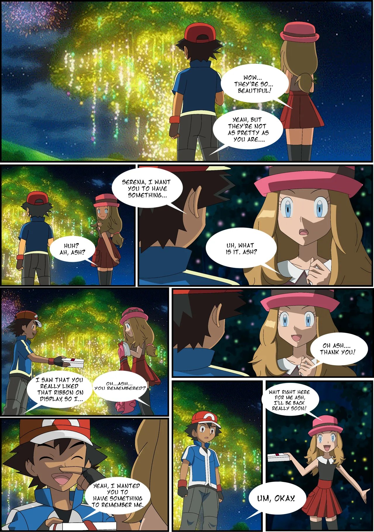 pokeporn under the pledging tree ash x serena 2