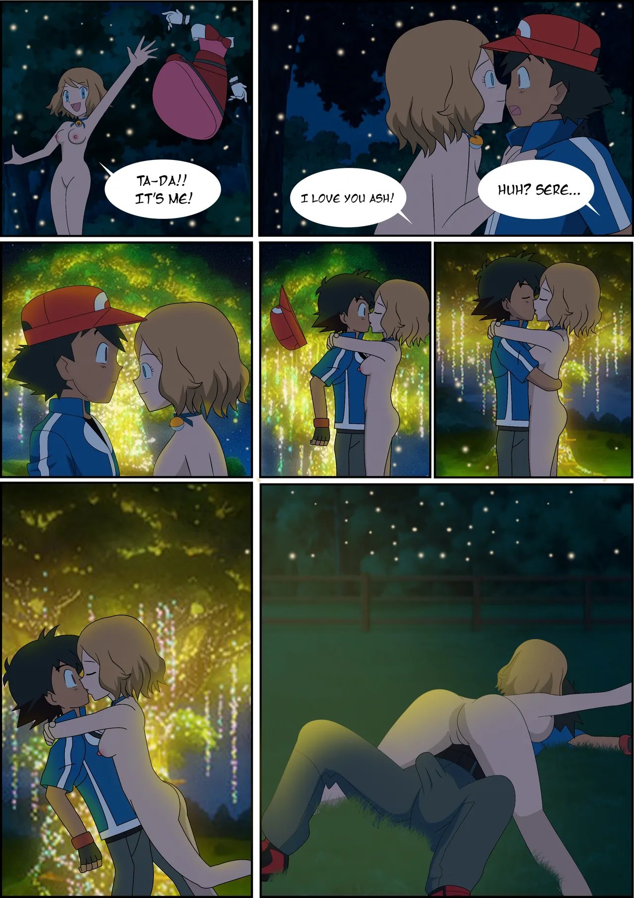 pokeporn under the pledging tree ash x serena 4