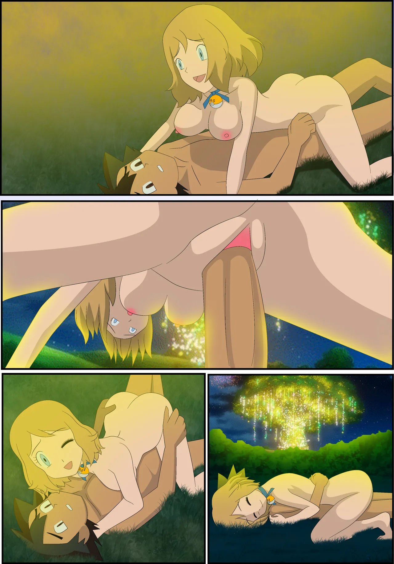 pokeporn under the pledging tree ash x serena 8