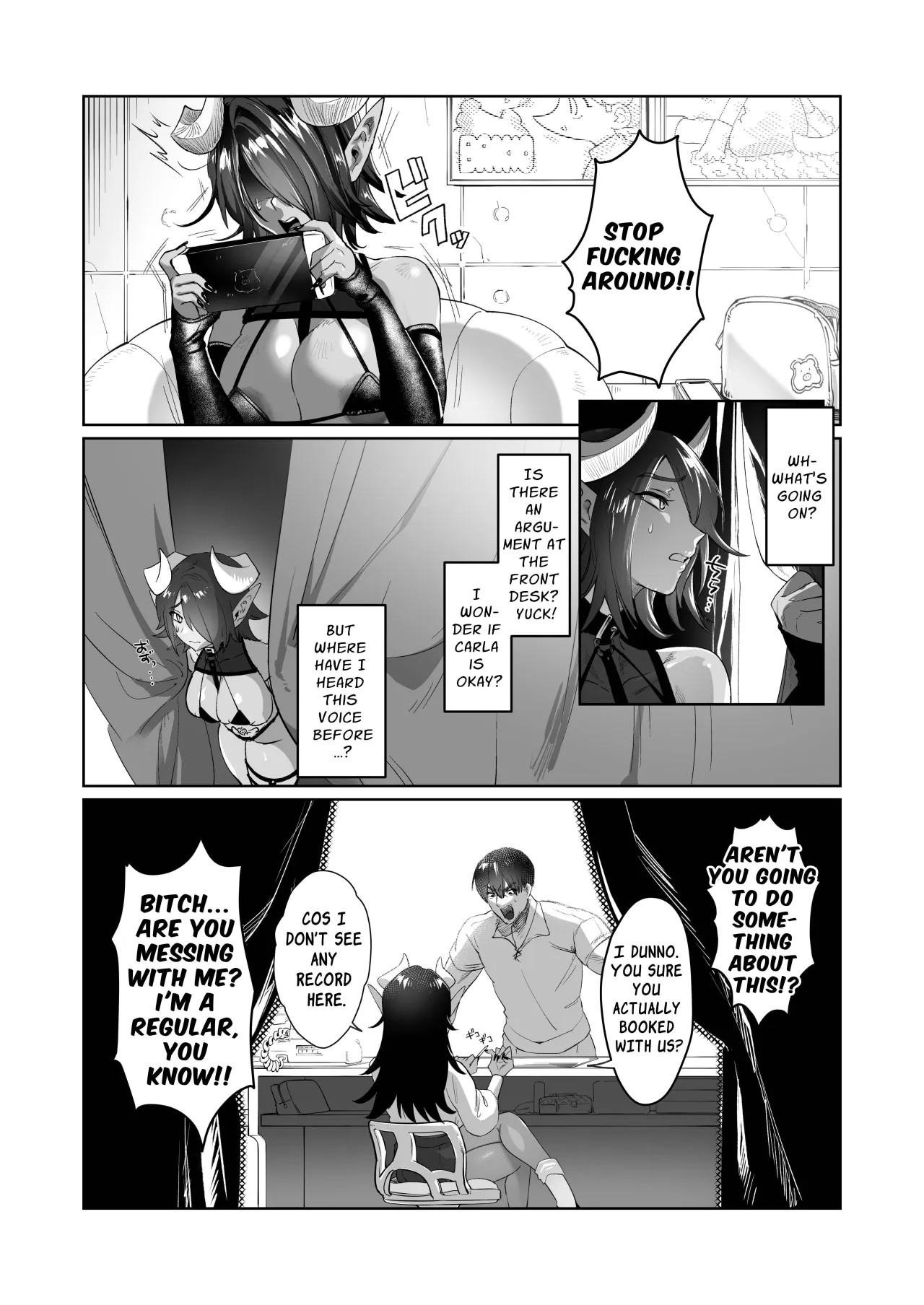 Ponkotsu Succubus Chesuka-chan! ~Zetsurin Potion de Oni Chinpo to Kashita Jourenkyaku e no Seii no Claim Taiou~ 3