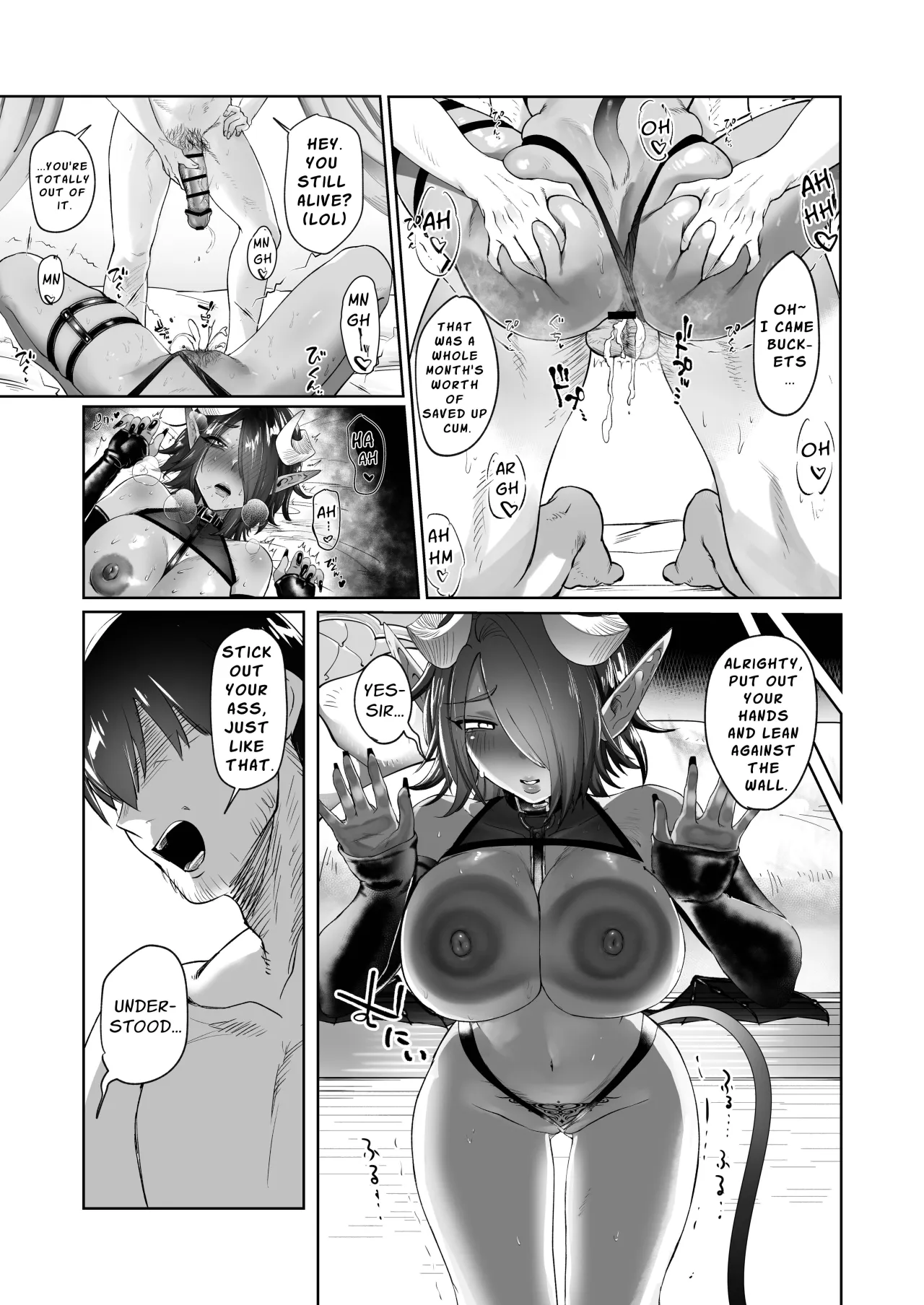 Ponkotsu Succubus Chesuka-chan! ~Zetsurin Potion de Oni Chinpo to Kashita Jourenkyaku e no Seii no Claim Taiou~ 24