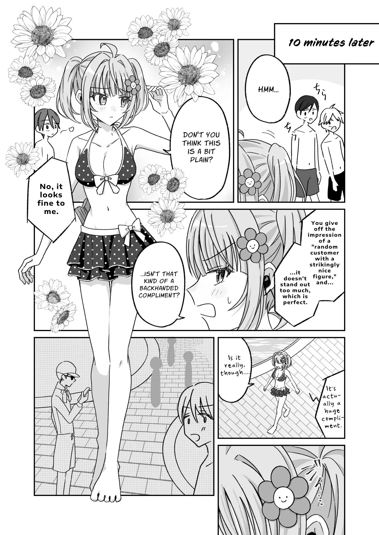 Pool de Kyousei Porori!? Mizugi Bijo wo Nerau Hentai Otoko wo Tsukamaero! + -AFTER 11
