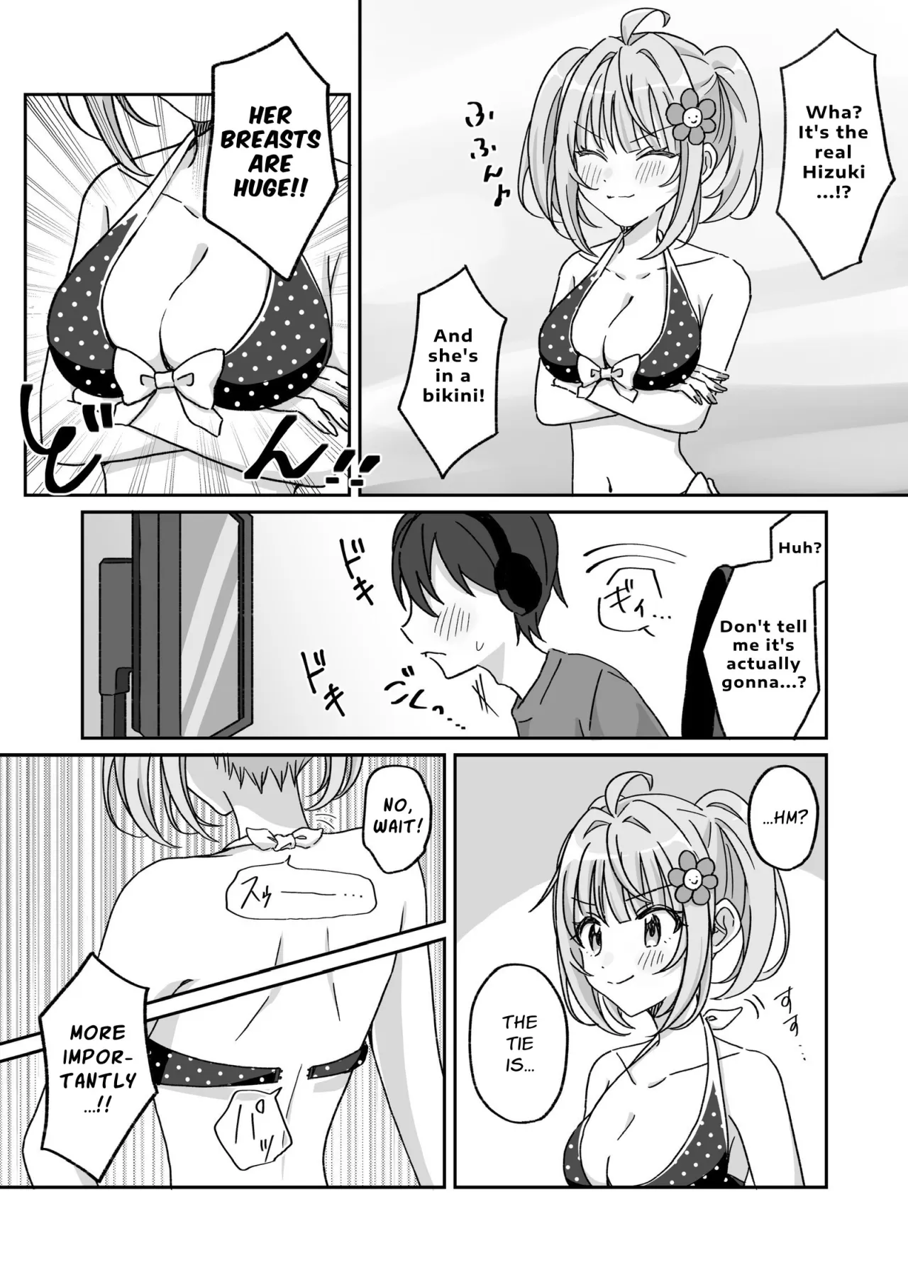 Pool de Kyousei Porori!? Mizugi Bijo wo Nerau Hentai Otoko wo Tsukamaero! + -AFTER 31