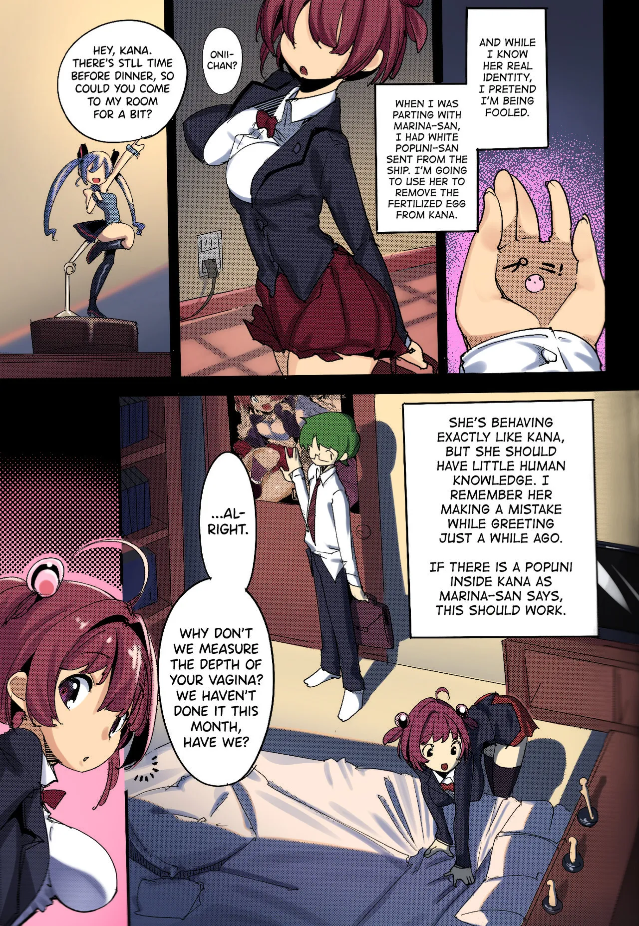Popuni Kei Joshi Panic! Vol. 8 - Colorized 8