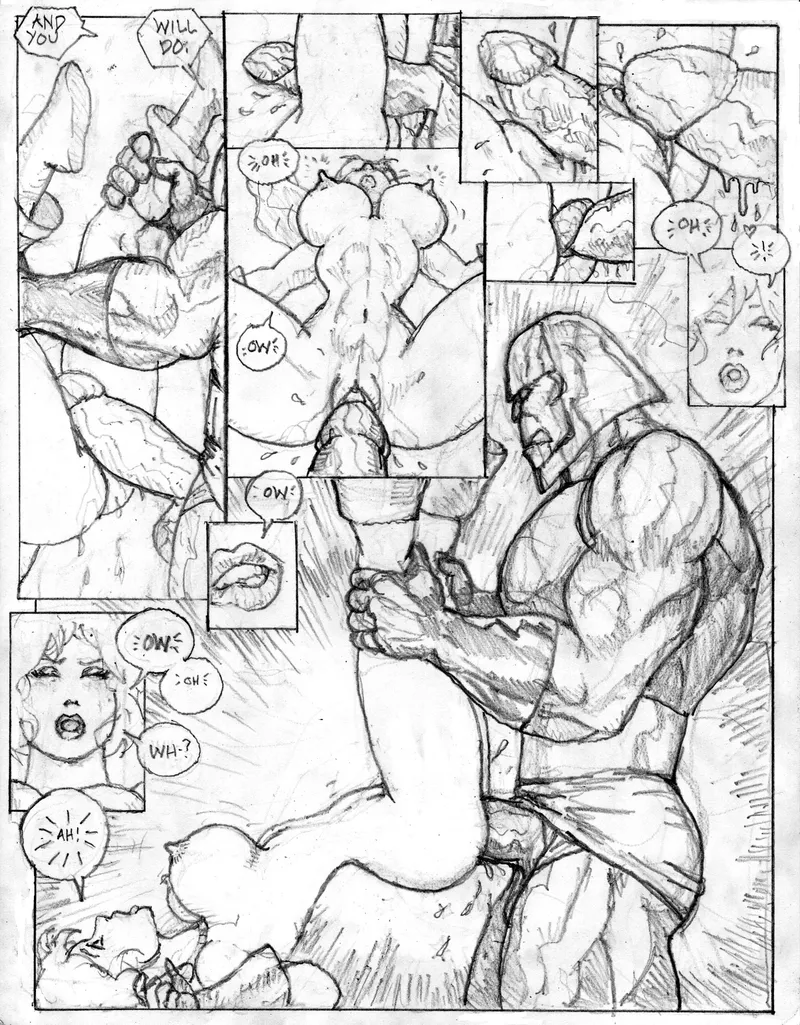 Powergirl Vs Darkseid 6