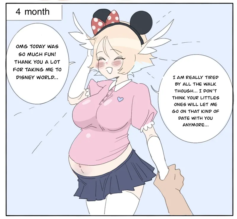Pregnancy Process With Moon 5