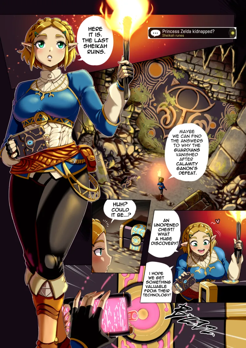 Princess Zelda Kidnapped 1