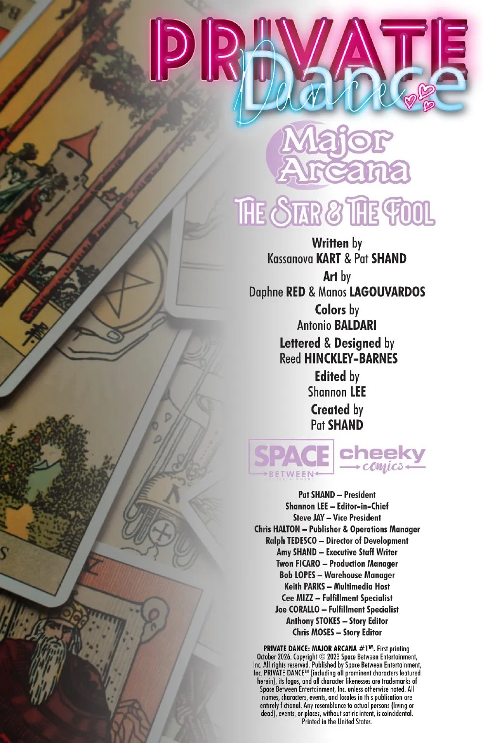 Private Dance: Major Arcana 1 Oneshot - Page 2