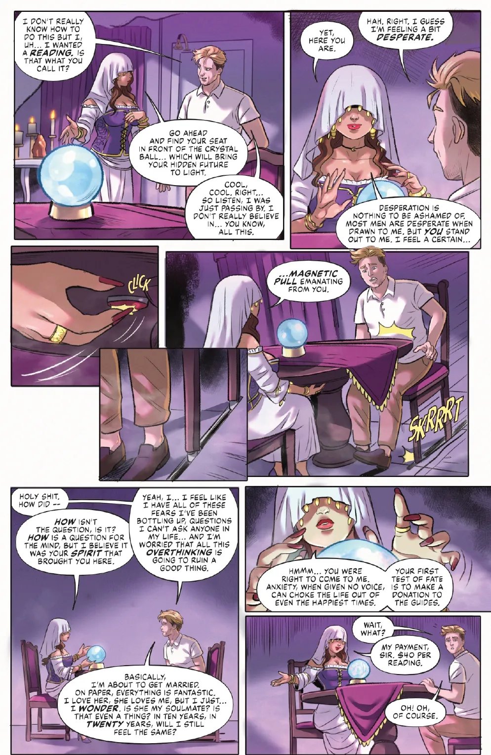 Private Dance: Major Arcana 1 Oneshot - Page 4
