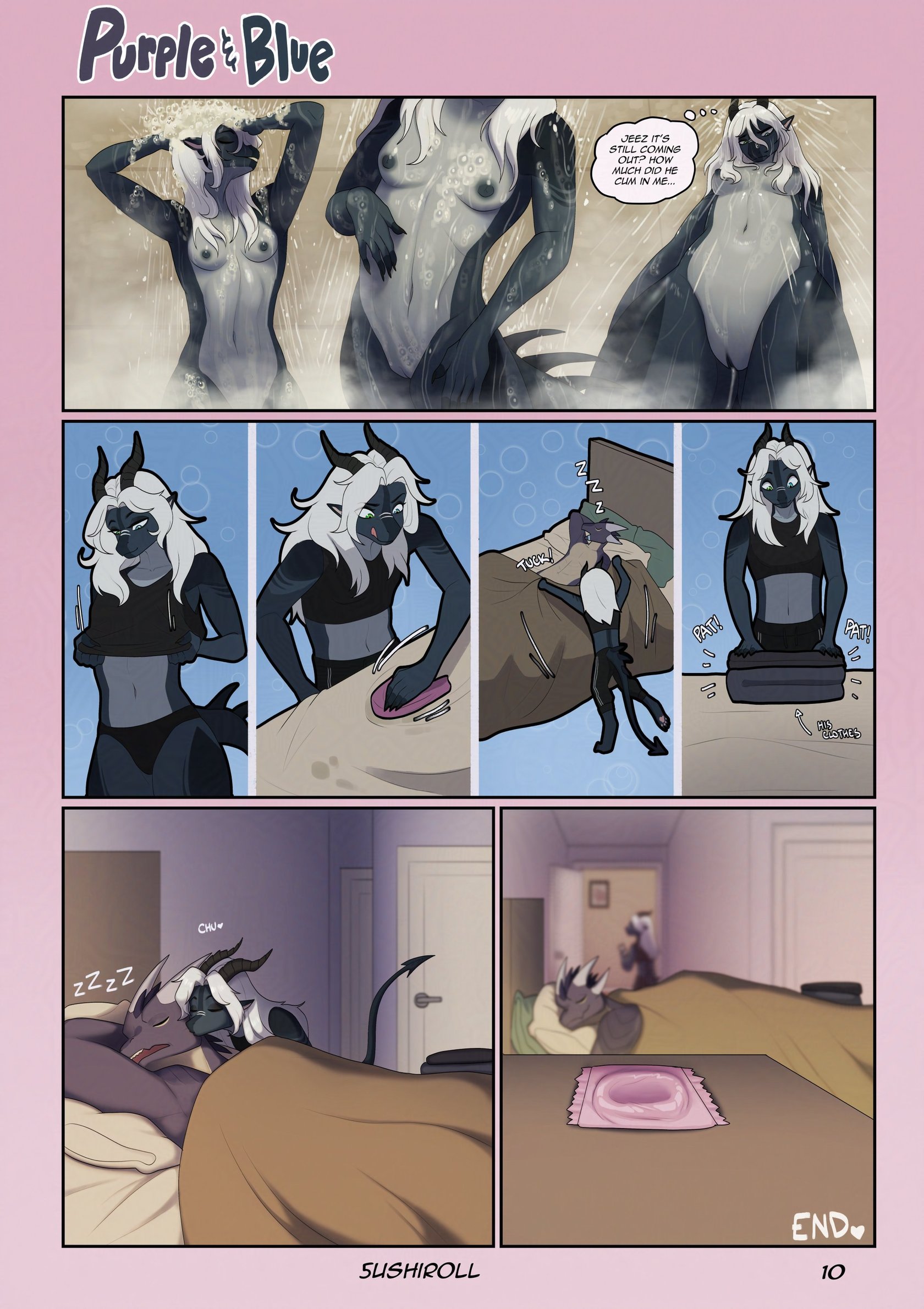 Purple and Blue 10