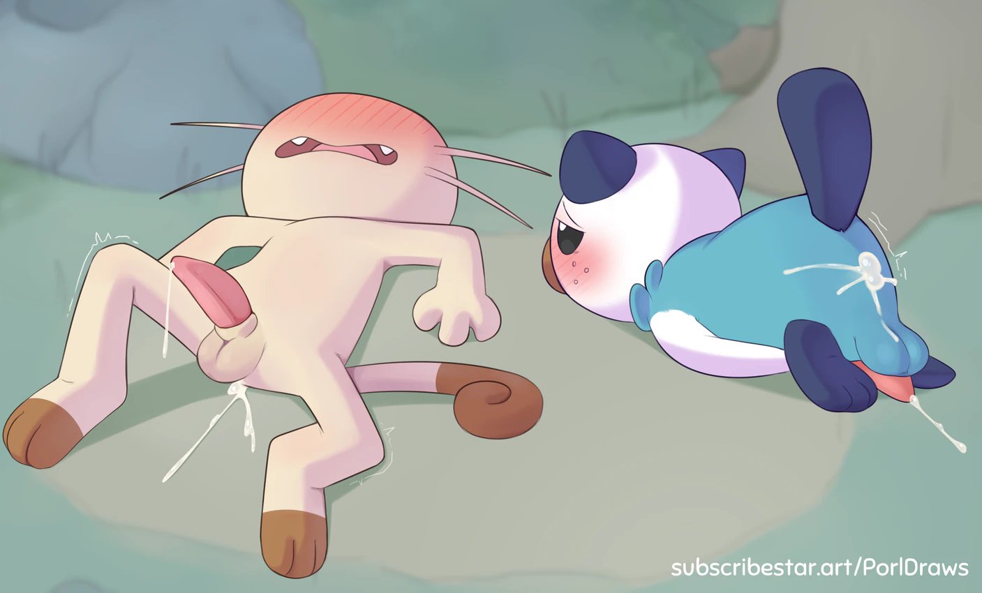 Purrloin, Meowth and Oshawott set Oneshot - Page 4