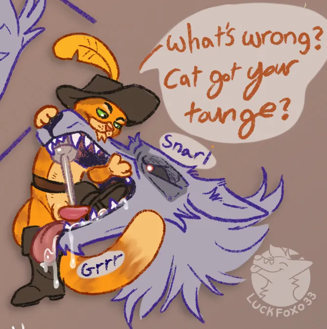 Puss Fucks Death In The Ass Oneshot - Page 4