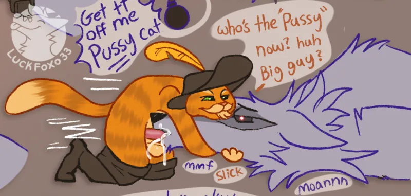 Puss Fucks Death In The Ass Oneshot - Page 8