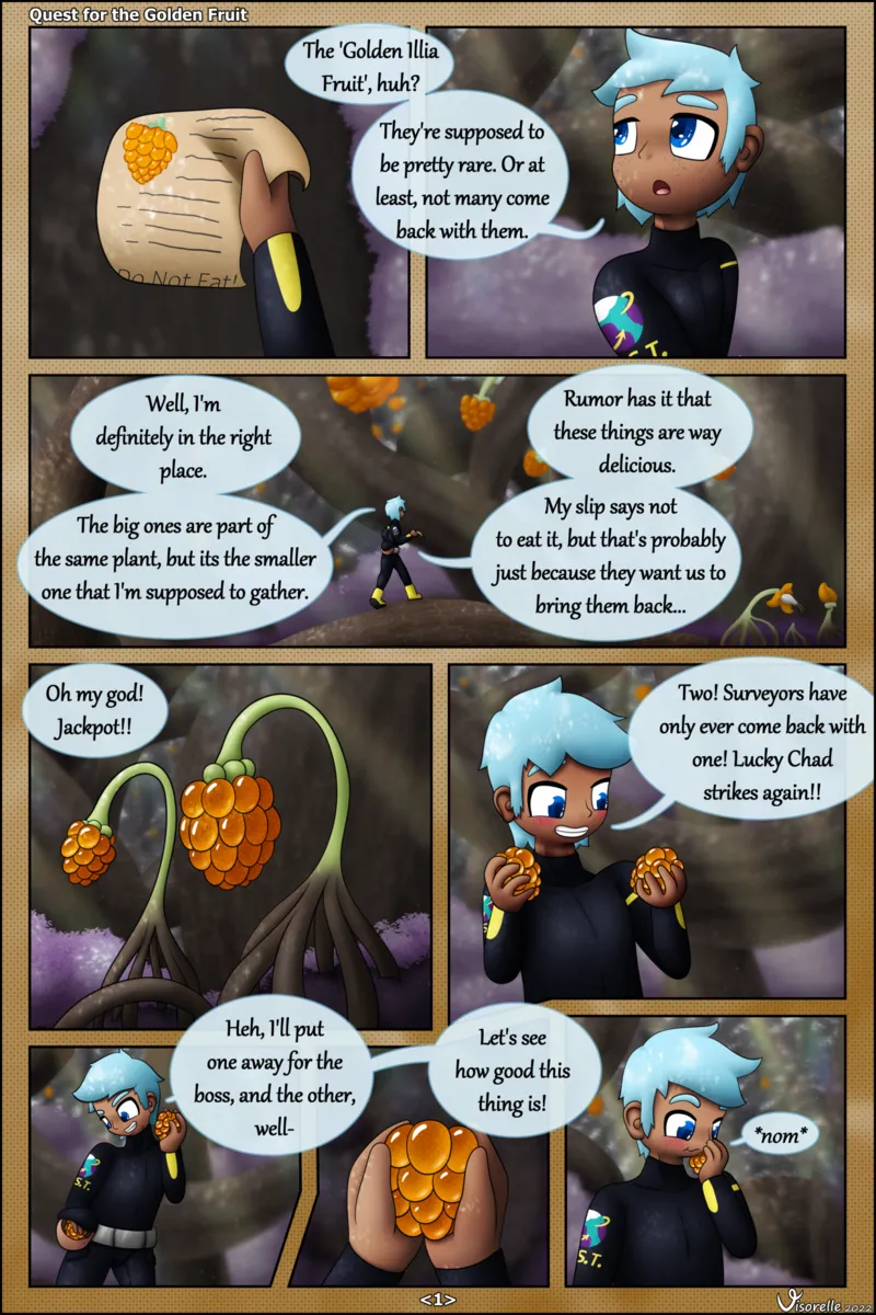 Quest For The Golden Berry 1