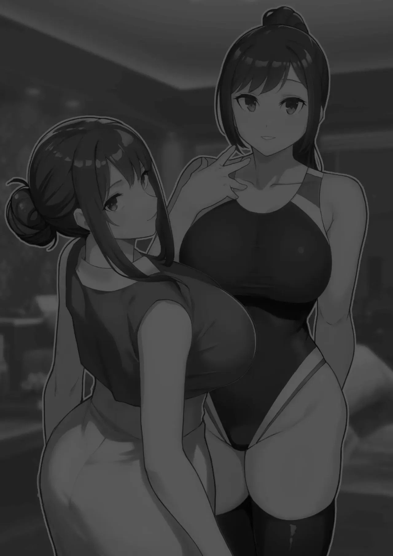 Rabuho de Deeto Kabe-Goshi ni Oyako to Sorezore Rei Rei Suru Hon [zenpen] 2