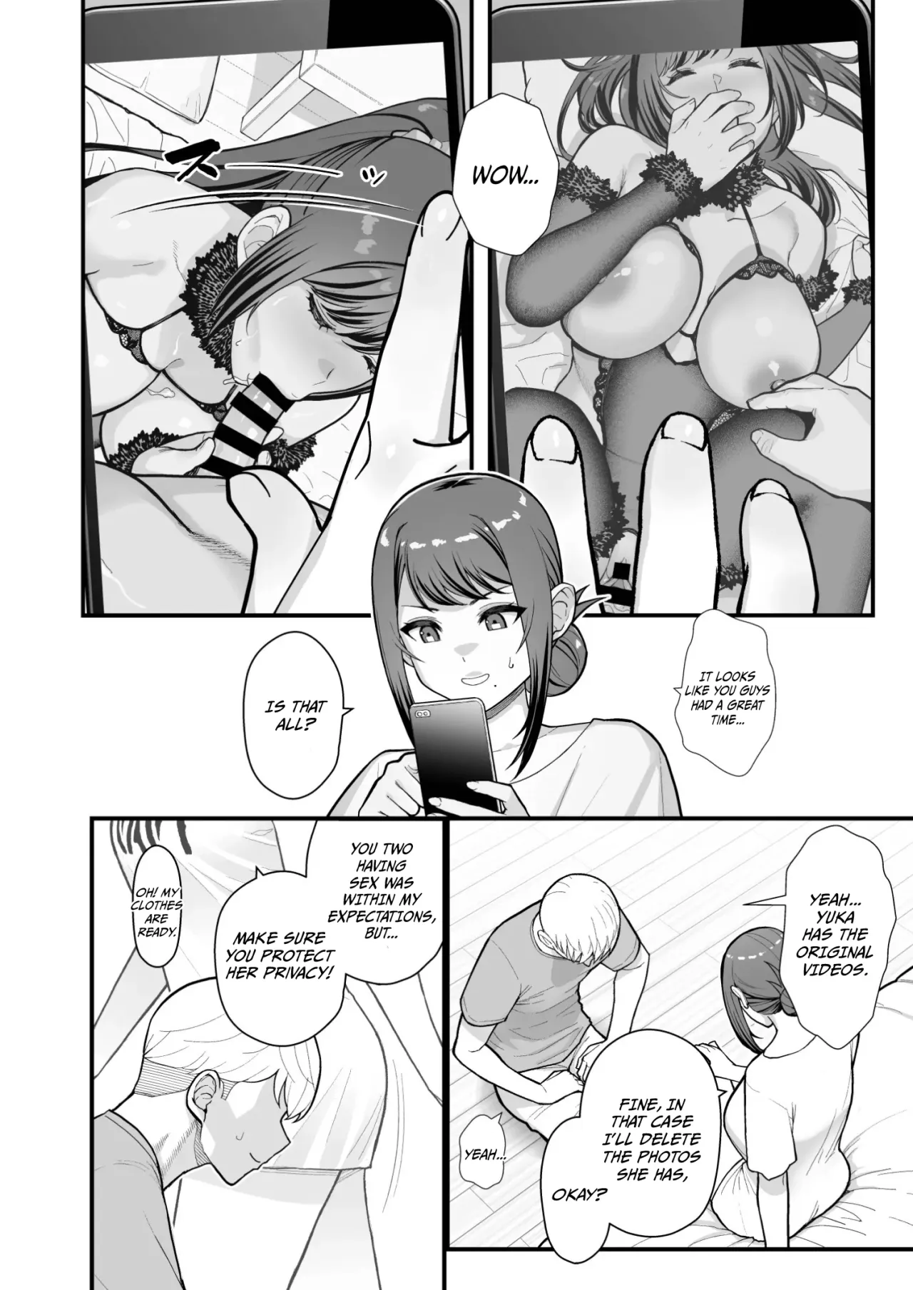 Rabuho de Deeto Kabe-Goshi ni Oyako to Sorezore Rei Rei Suru Hon [zenpen] 15