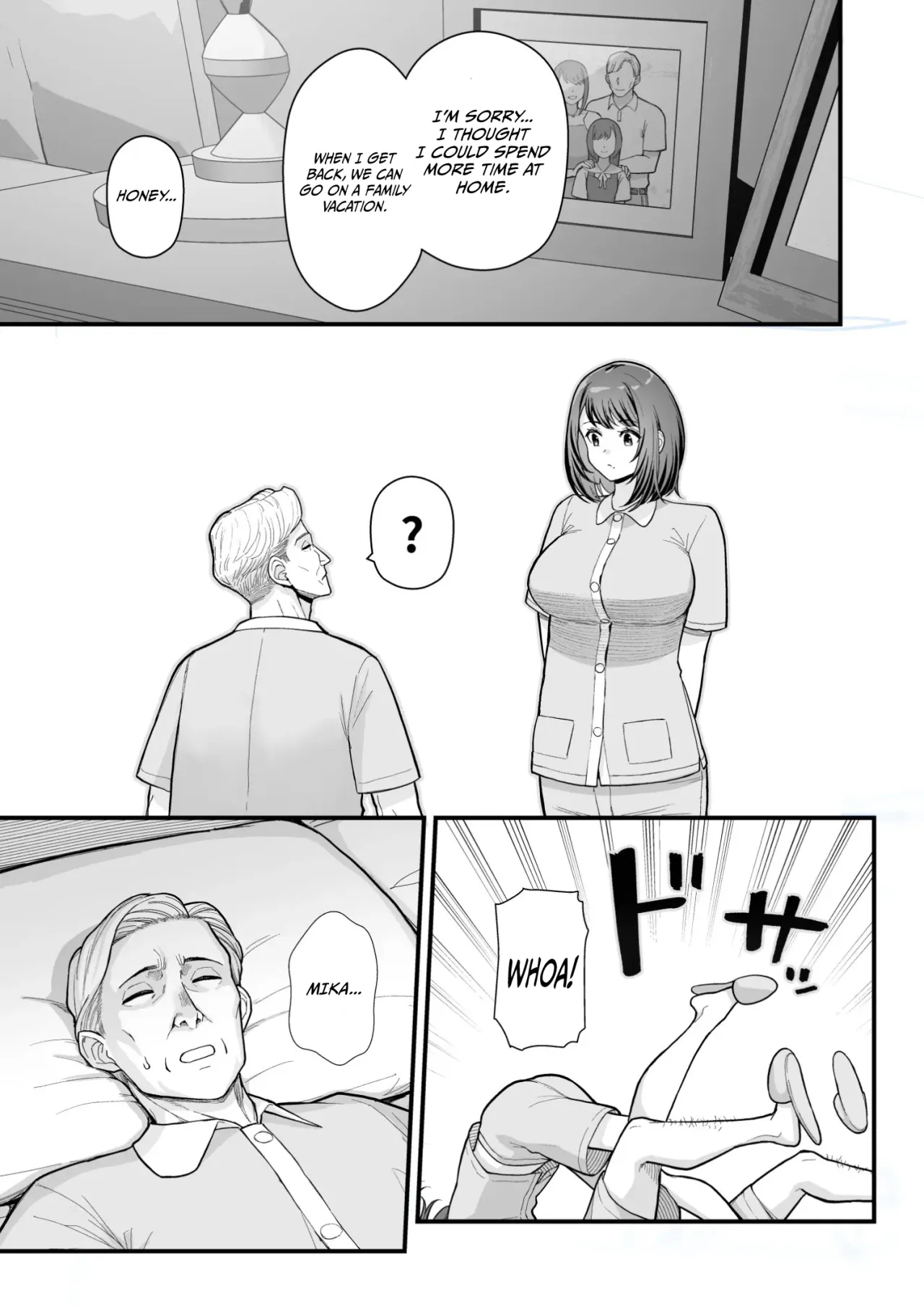 Rabuho de Deeto Kabe-Goshi ni Oyako to Sorezore Rei Rei Suru Hon [zenpen] 18