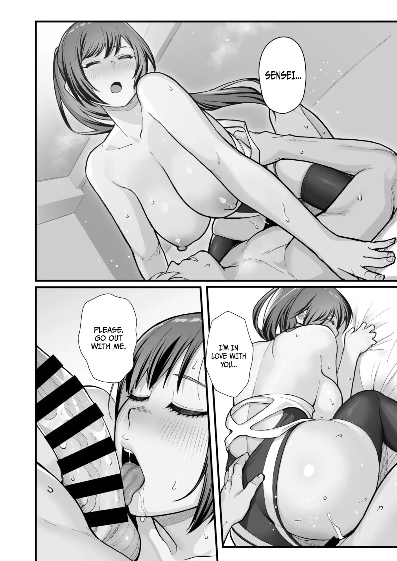 Rabuho de Deeto Kabe-Goshi ni Oyako to Sorezore Rei Rei Suru Hon [zenpen] 35