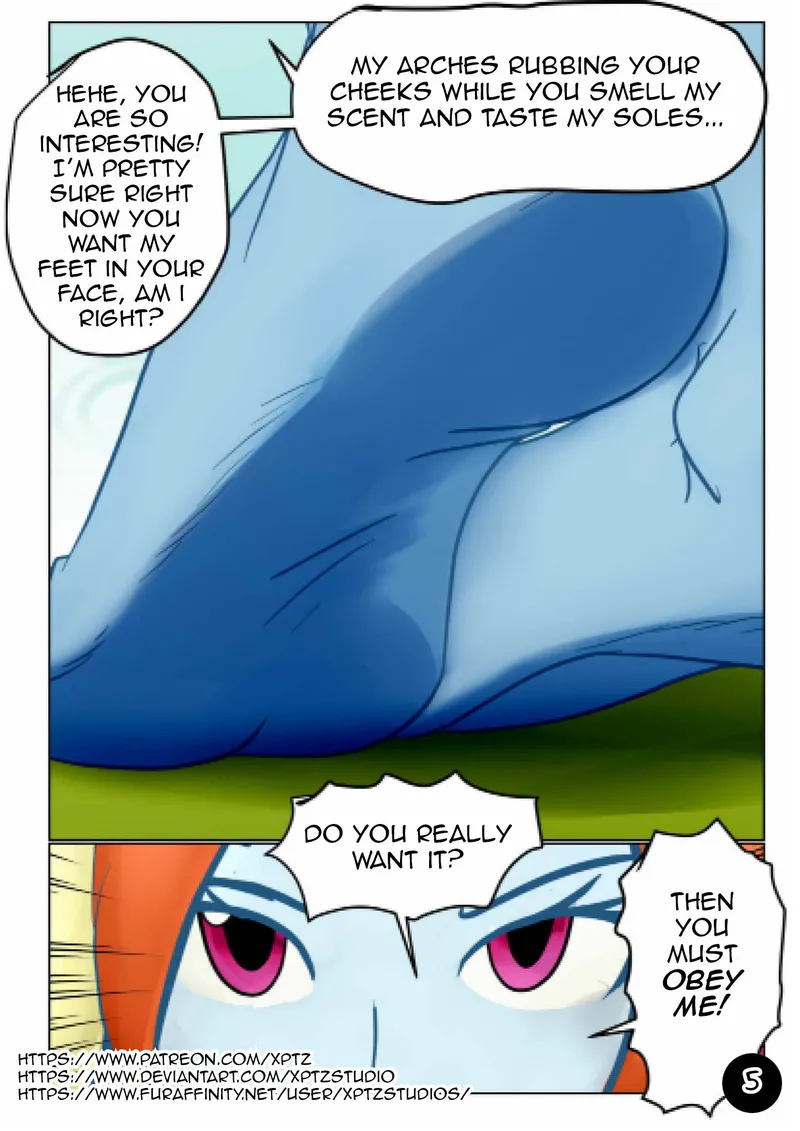 Rainbow Dash Jerk-Off! 5