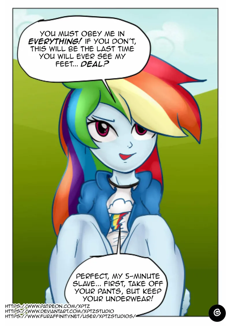 Rainbow Dash Jerk-Off! 6