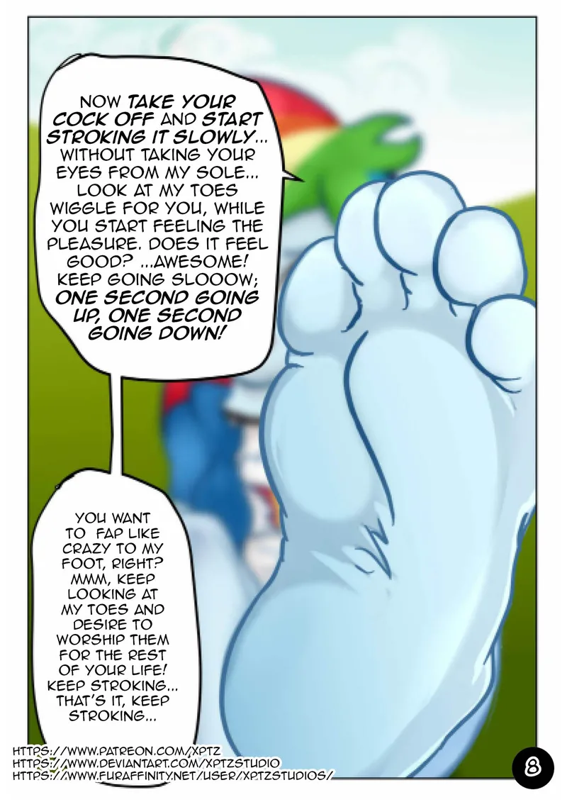 Rainbow Dash Jerk-Off! 8