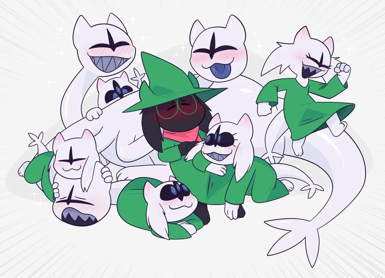 Ralsei x Clover (Ongoing) 19