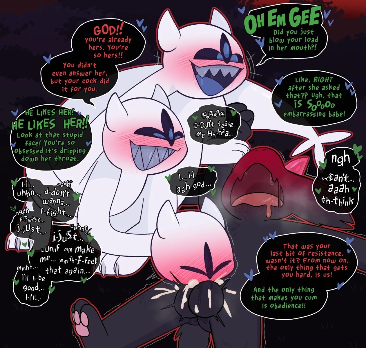 Ralsei x Clover (Ongoing) 7