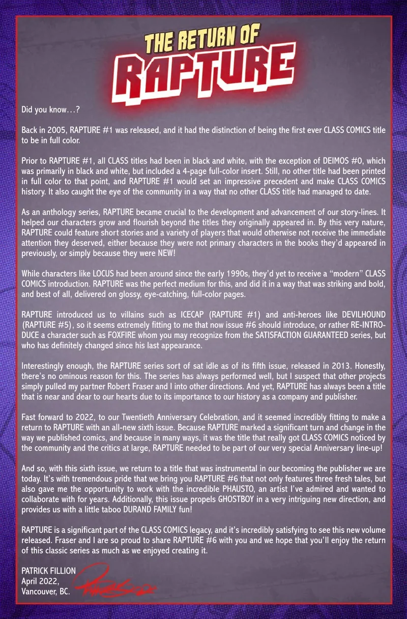 Rapture 6 28