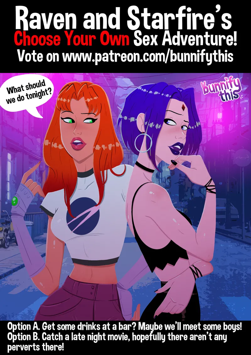 Raven And Starfire's Choose Your Own Sex Adventure! 1