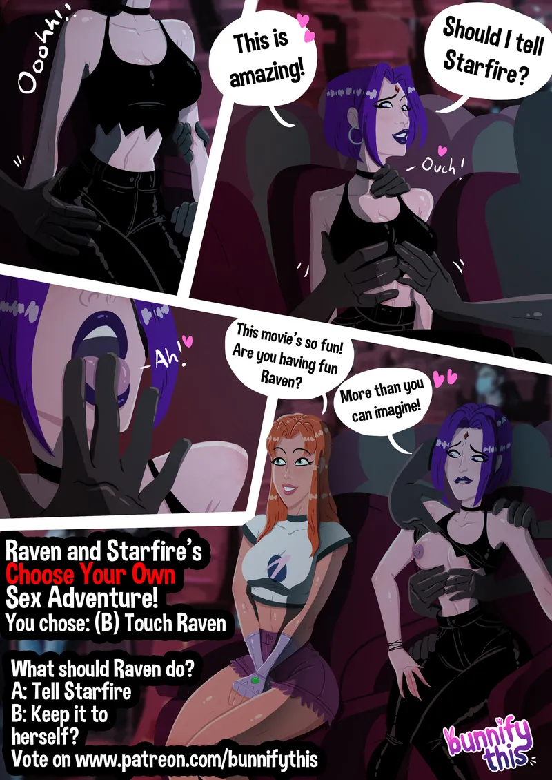 Raven And Starfire's Choose Your Own Sex Adventure! 3