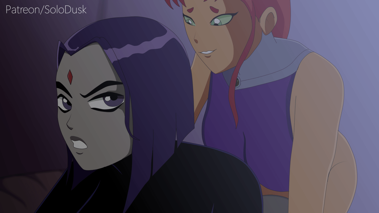 Raven, Starfire And Blackfire 7
