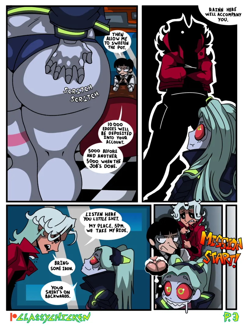 Rebecca's New Chrome Oneshot - Page 3