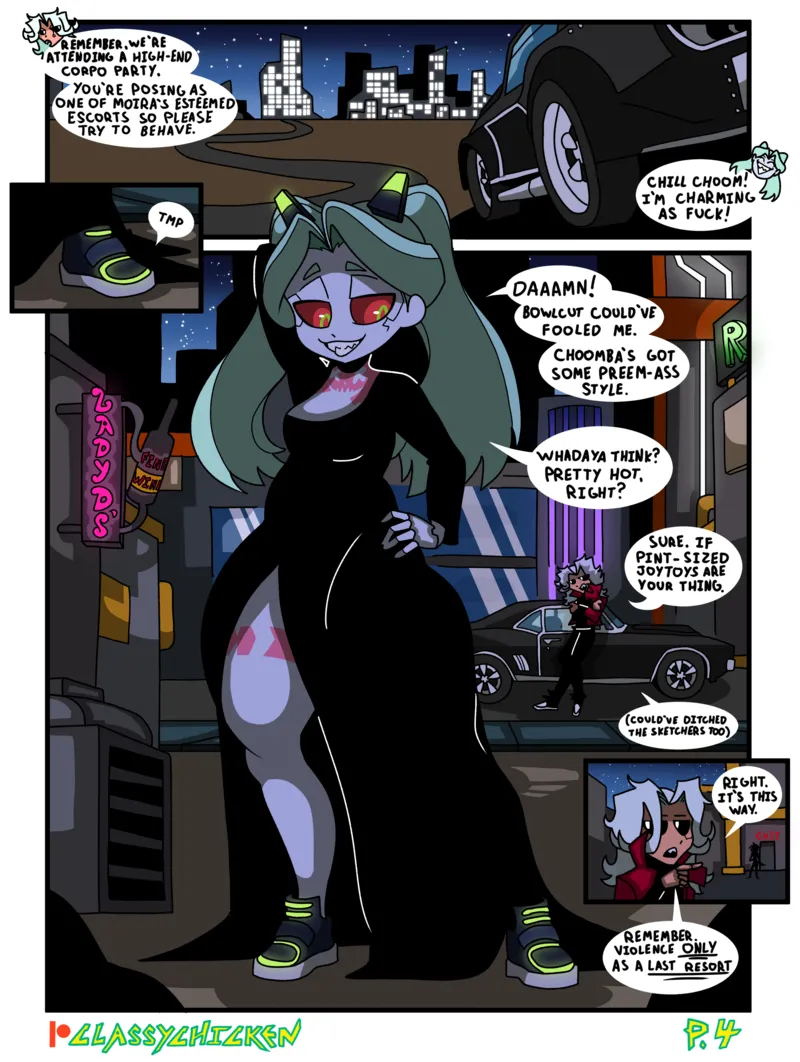 Rebecca's New Chrome Oneshot - Page 4