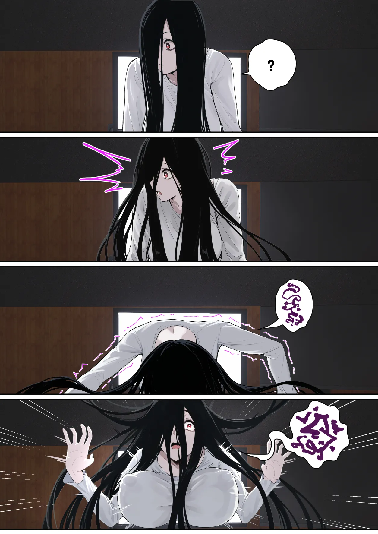 Regarding Sadako Getting Stuck On A Computer Screen 13