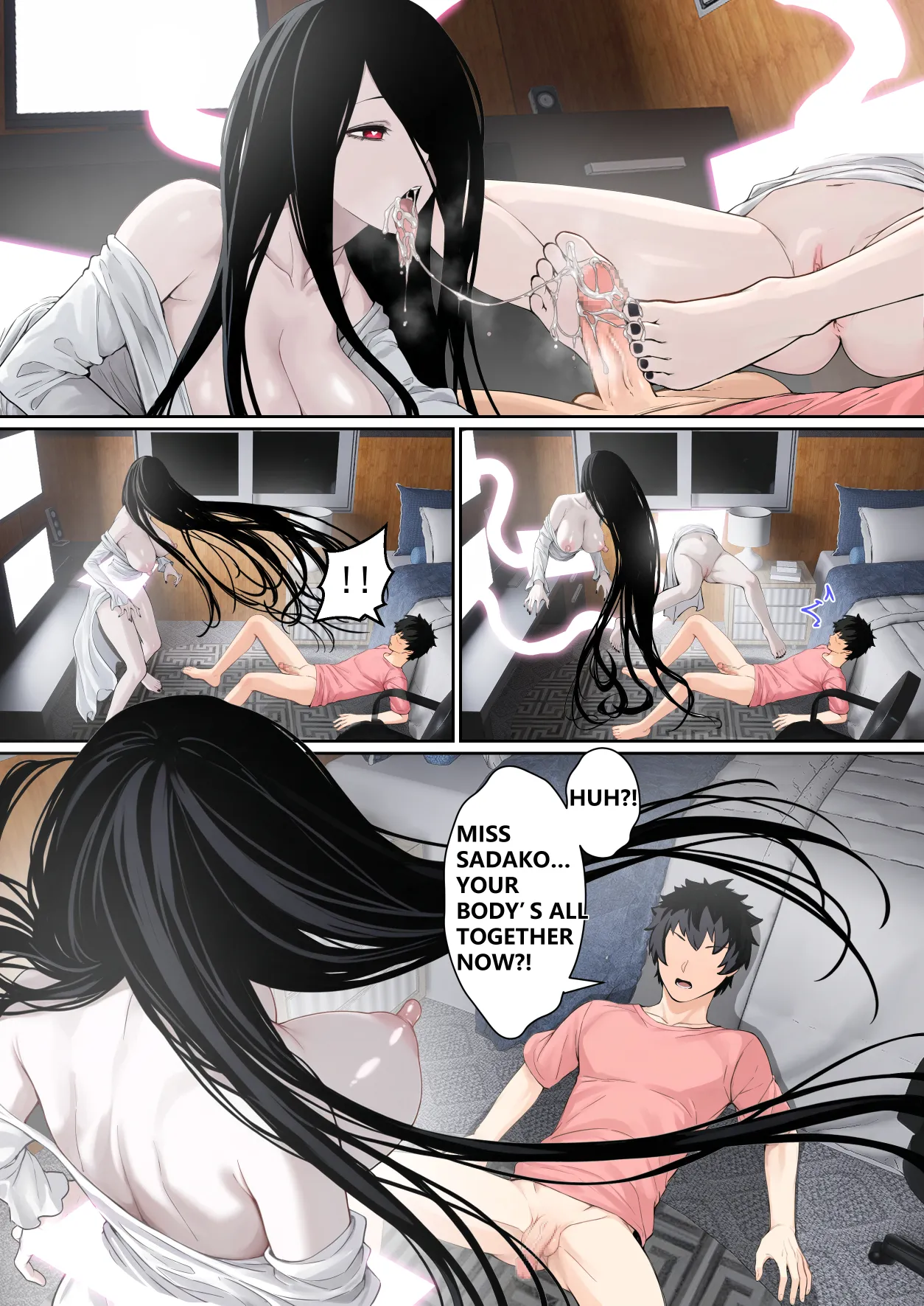 Regarding Sadako Getting Stuck On A Computer Screen 48