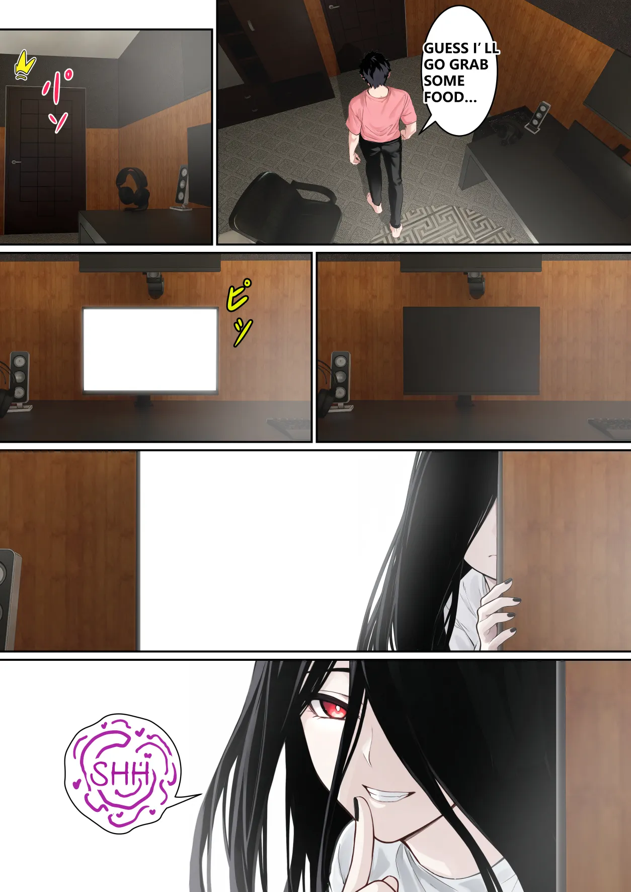 Regarding Sadako Getting Stuck On A Computer Screen 57