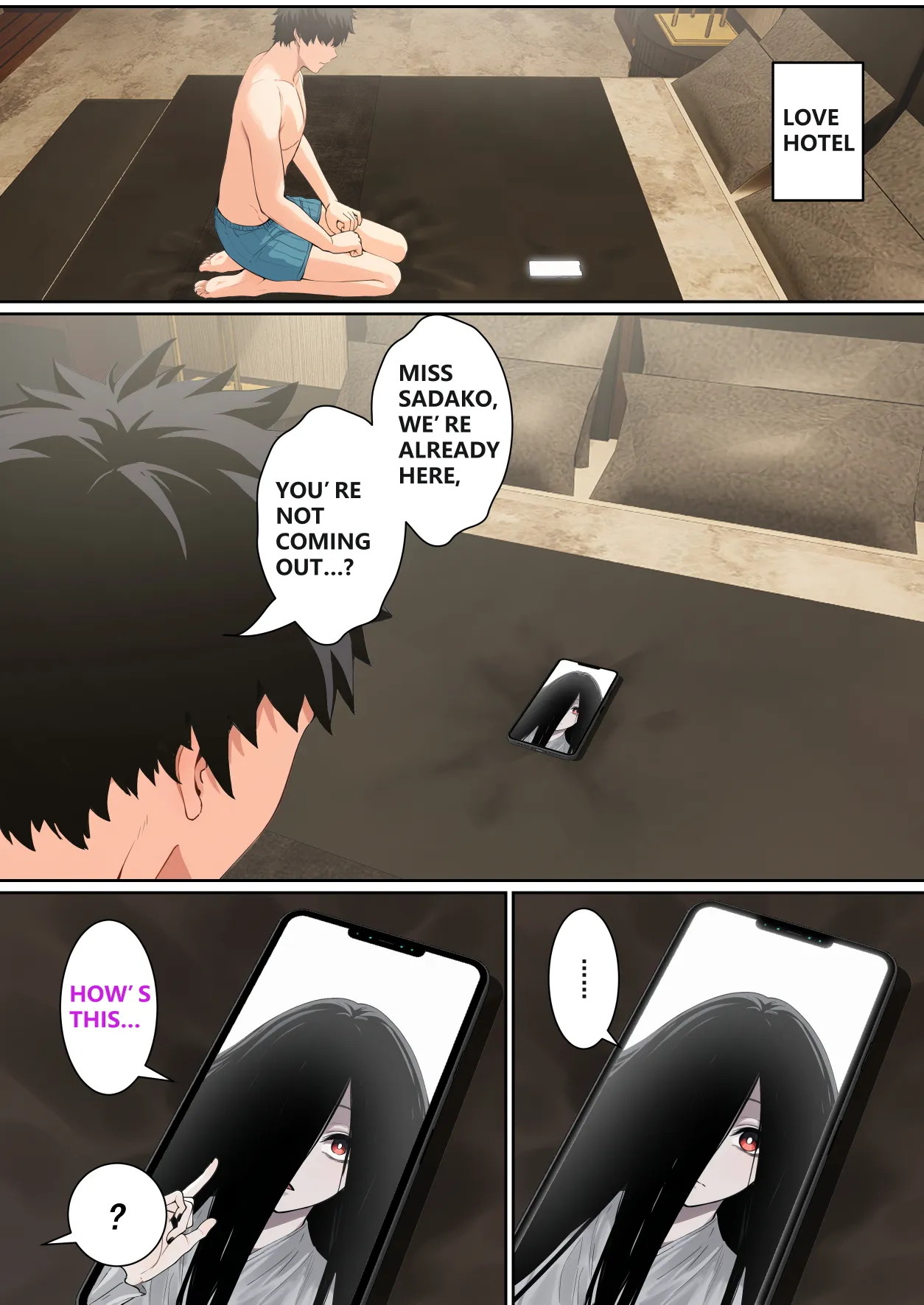 Regarding Sadako Getting Stuck On A Computer Screen 61