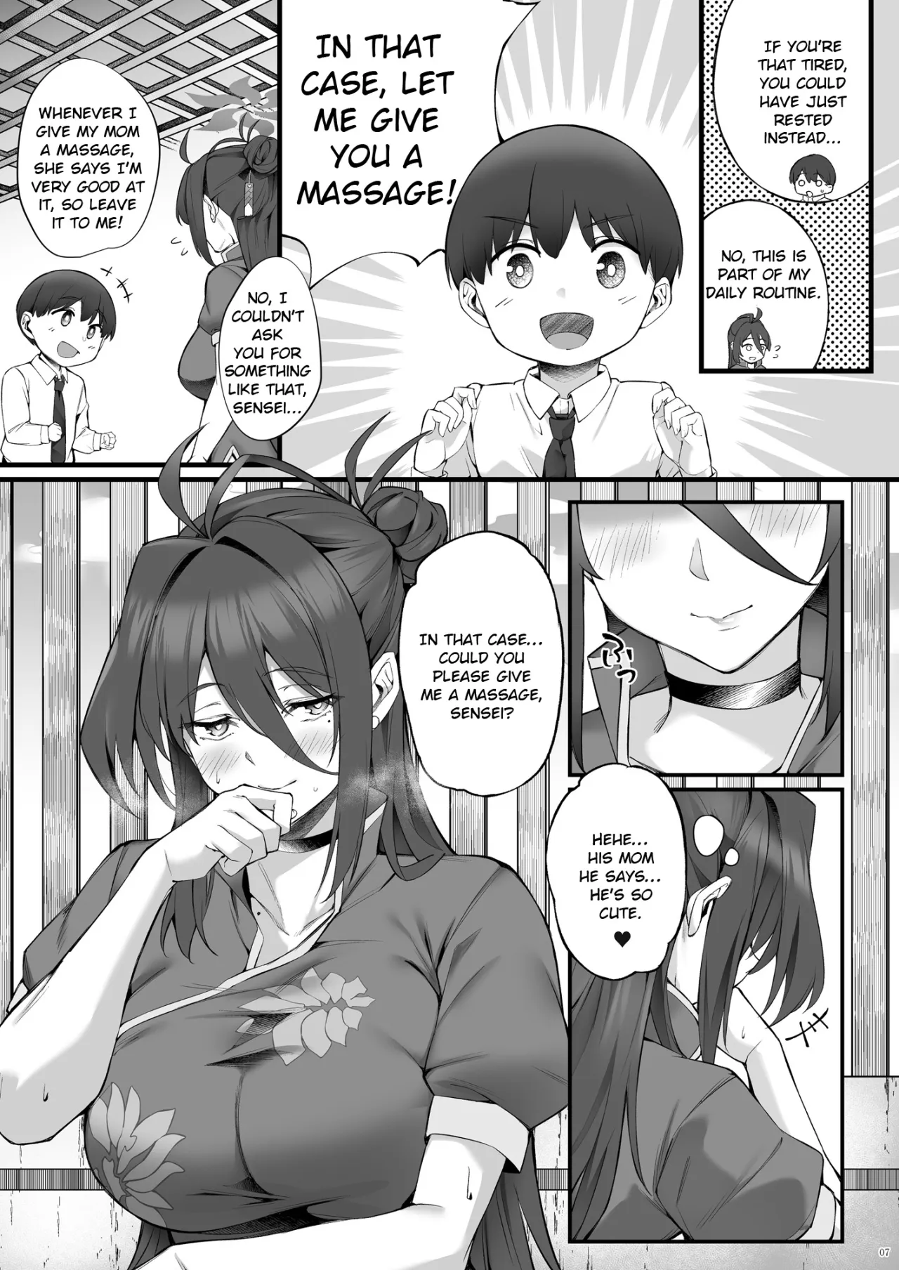 Reijo Onee-chan to Micchaku Massage 7