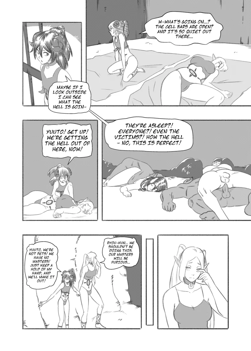 Reincarnated Into Another World As Sex Slaves To Goblins And Now We Fight For Them 31