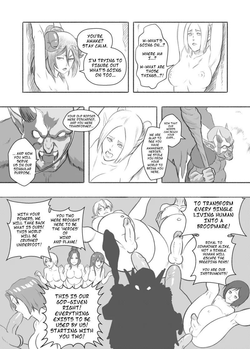 Reincarnated Into Another World As Sex Slaves To Goblins And Now We Fight For Them 9