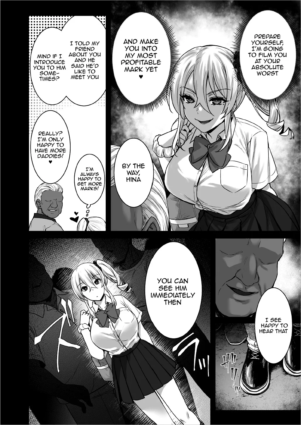 Rental Tanetsuke Oji-san 4 ~Papakatsu o Akuyou suru Namaiki Gal ni Oshioki Rinkan Party~ 10