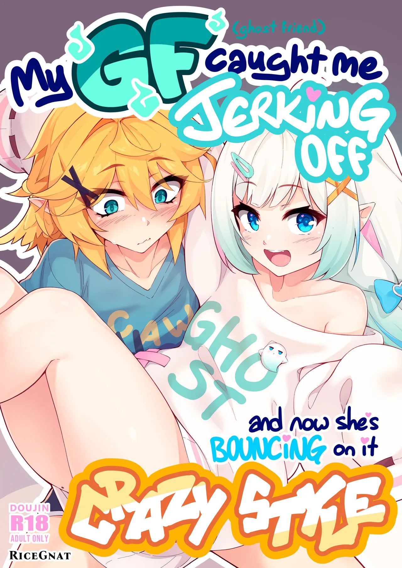 [Ricegnat] My GF (ghost friend) caught me jerking off and now she's bouncing on it CRAZY STYLE 1