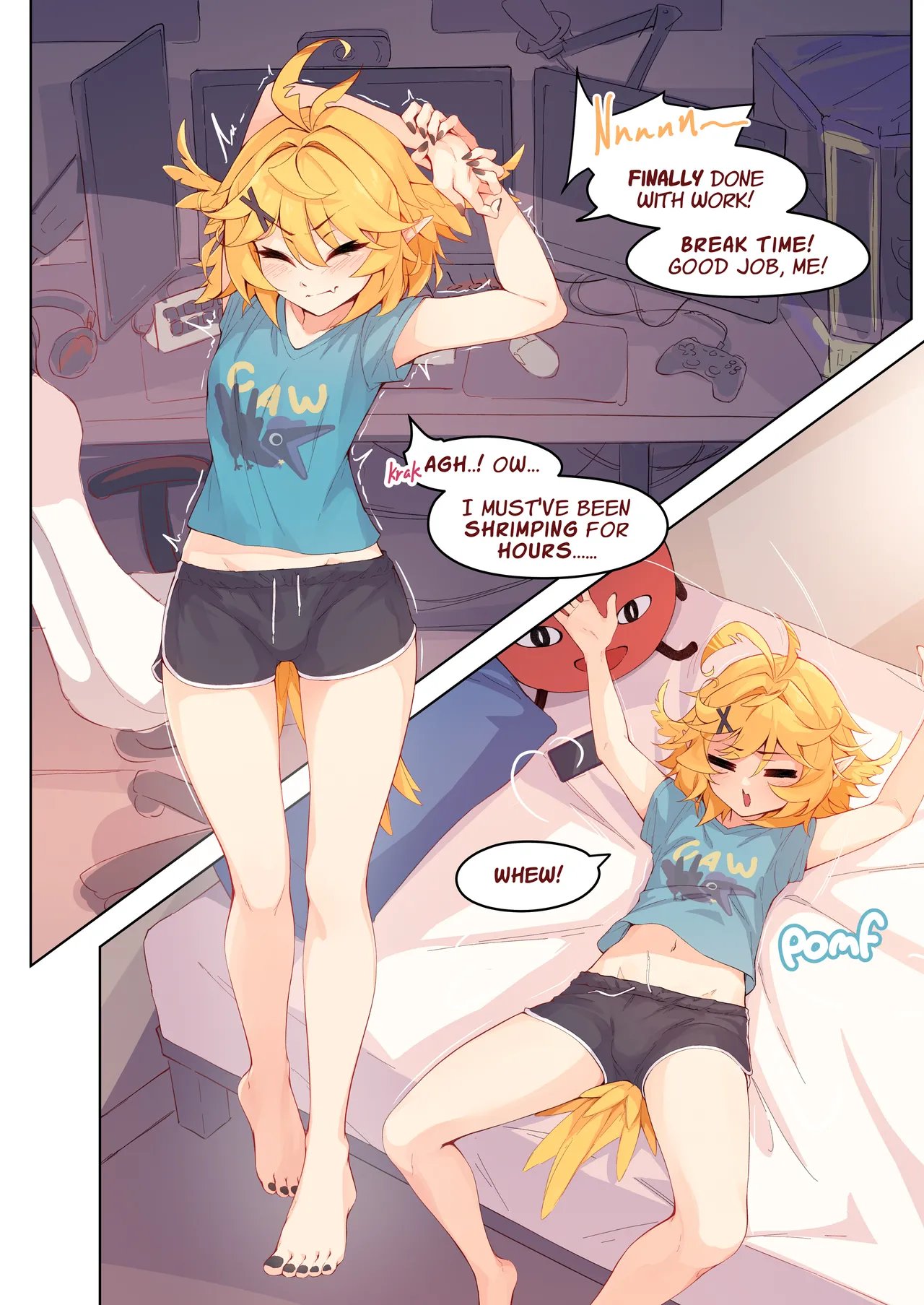 [Ricegnat] My GF (ghost friend) caught me jerking off and now she's bouncing on it CRAZY STYLE 2