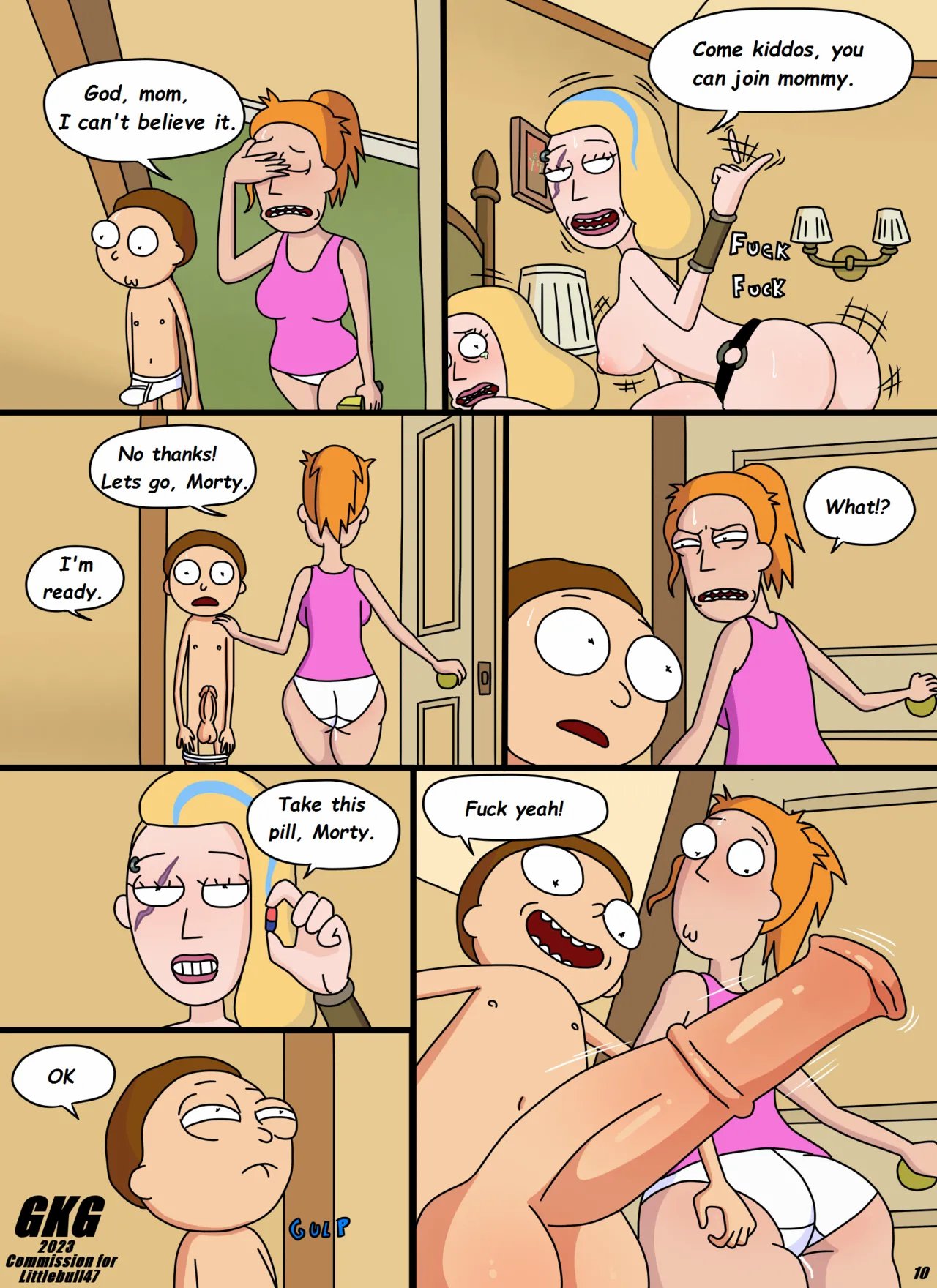 Rick & Morty: Close Encounters of the Butt Kind 1-2 (WIP) 11