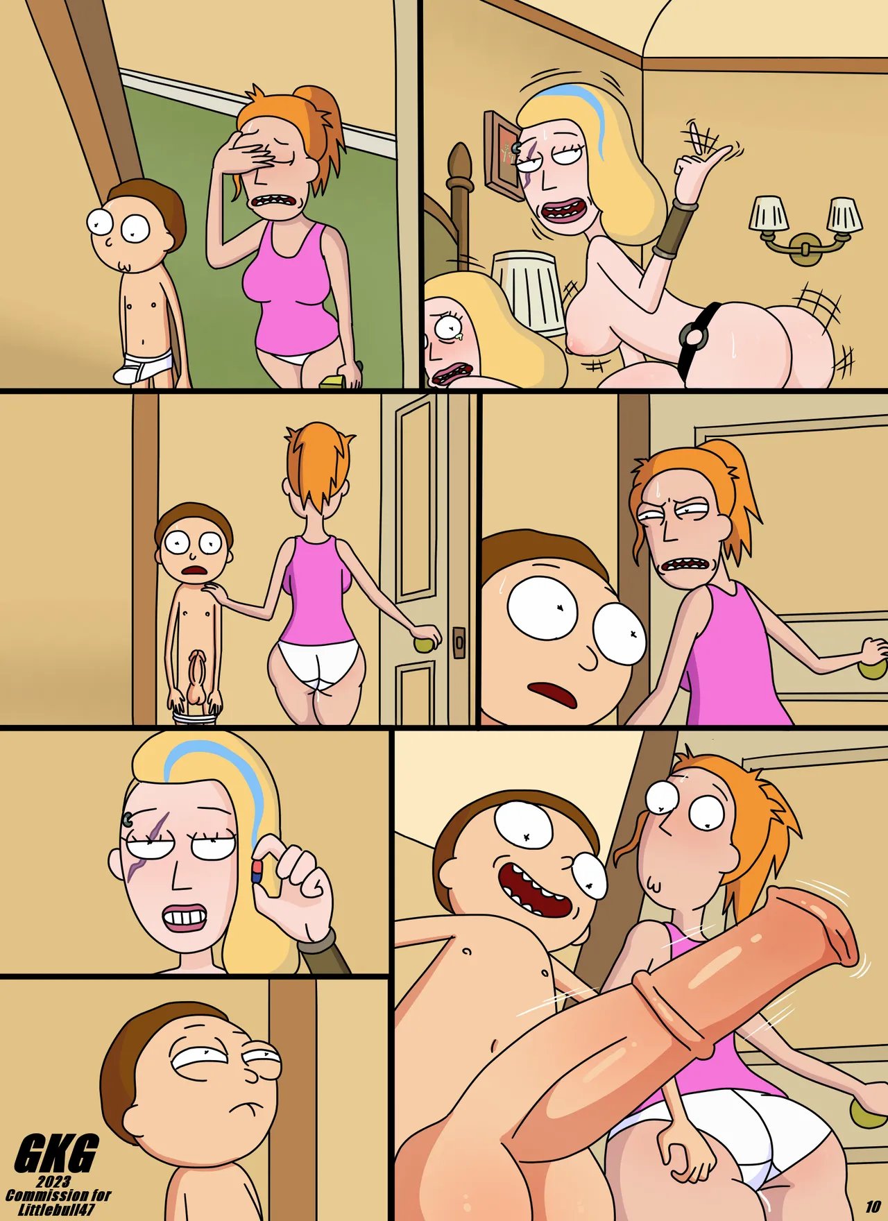 Rick & Morty: Close Encounters of the Butt Kind 1-2 (WIP) 48