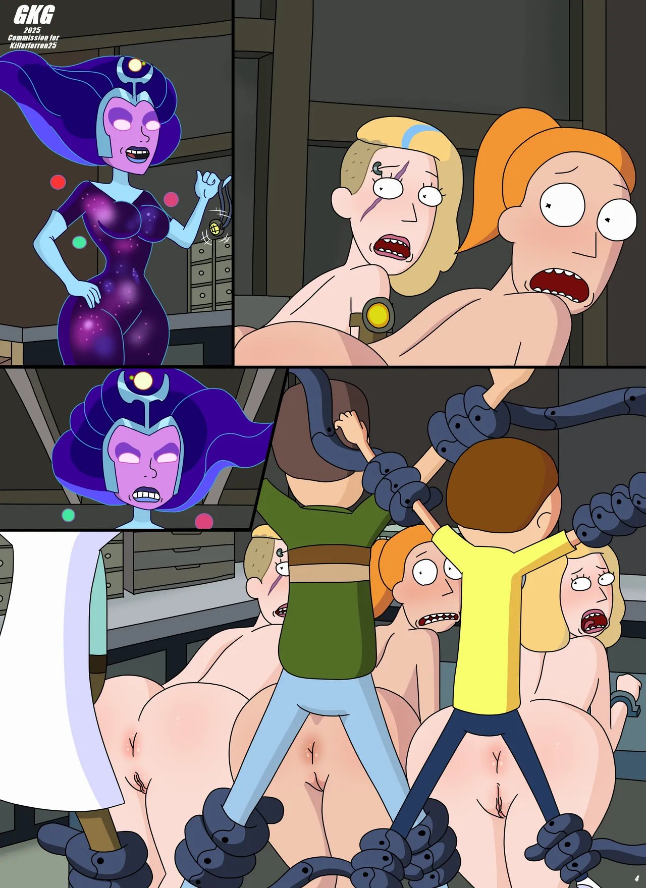 Rick & Morty: Close Encounters of the Butt Kind 1-2 (WIP) 68